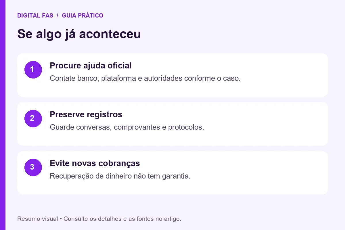 MED do Pix e denúncia: procurar canais oficiais e preservar registros